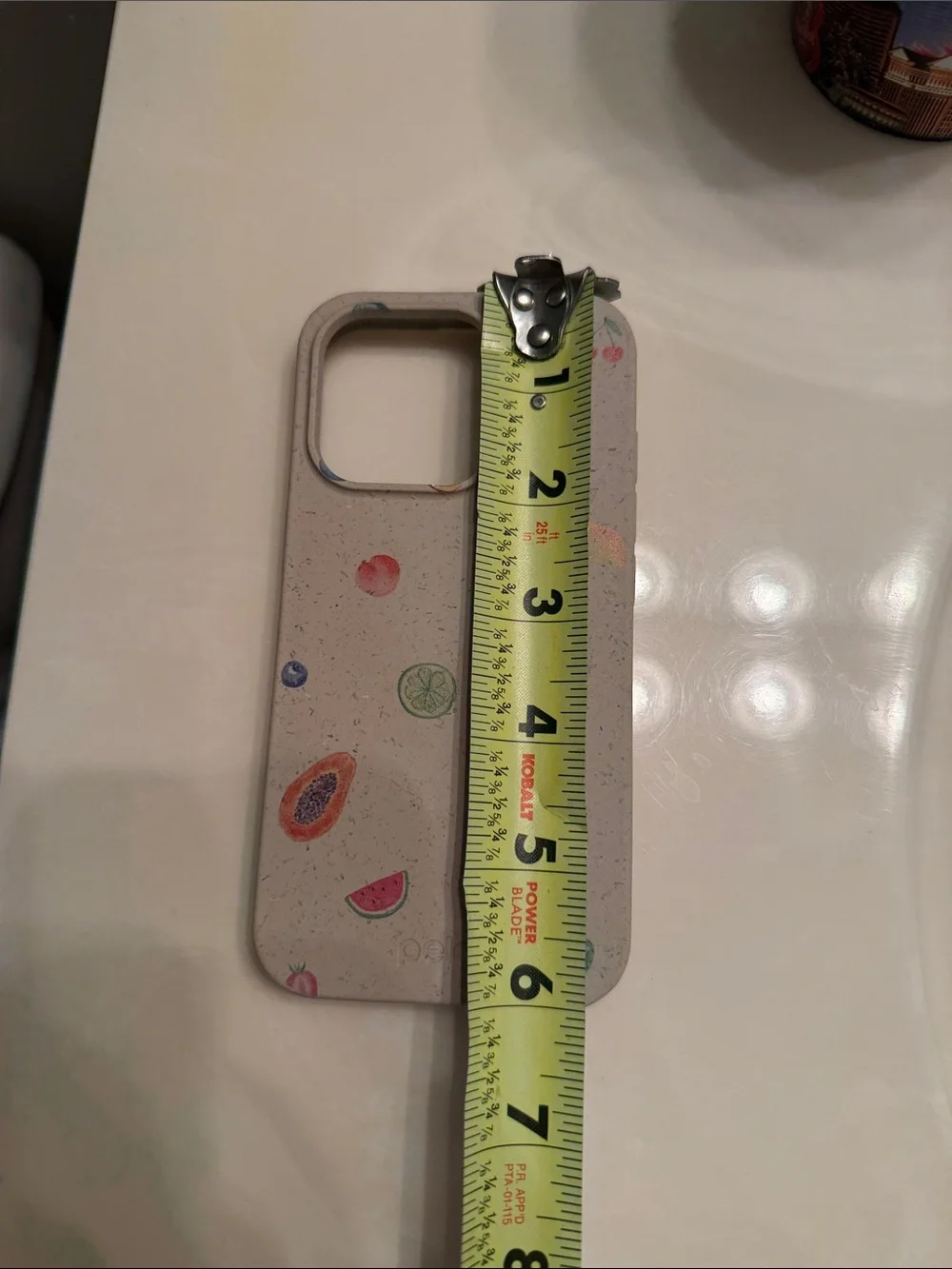 🥳 5 for $25 BUNDLE Beige Fruit Print Phone Case - Eco Style iPhone 16 Pro